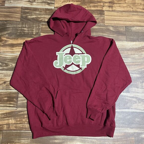 Jeep 2008 Pullover Hoodie Sweatshirt Men’s Size XL - Picture 2 of 10